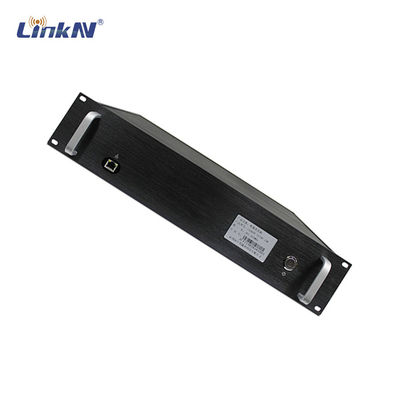 LKAV1707 ตํารวจทหาร 43dBm พลังงานสูง 2U COFDM เครื่องส่งวิดีโอ HDMI / SDI CVBS AES256 300-2700MHz ปรับแต่ง
