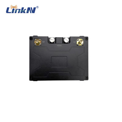 ตำรวจทหาร UAV Data Link 10 กม. IP MESH วิทยุ Multi-Hops แบนด์วิดท์สูง AES DC12V-24V