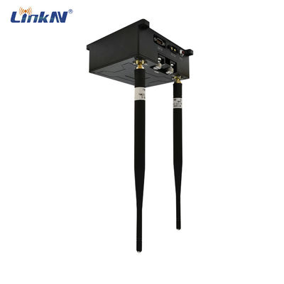ตำรวจทหาร UAV Data Link 15km IP MESH Relay Multi-hops 82Mbps AES DC12V-24V