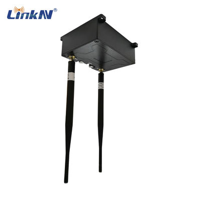 ตำรวจทหาร UAV Data Link 10km IP MESH Relay Multi-hops High Bandwidth AES DC12V-24V