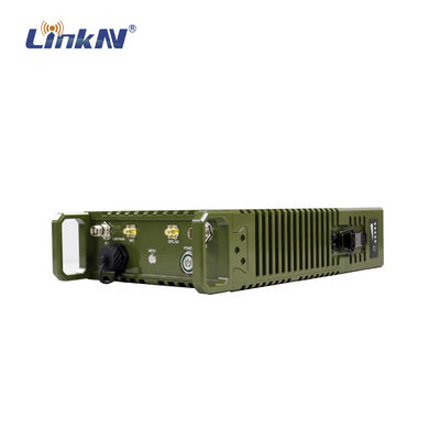 LKAV3710 FHSS IFS DC24V 40dBm IP66 IP MESH สถานีฐานวิทยุแทคติก มัลติฮอป 82Mbps MIMO