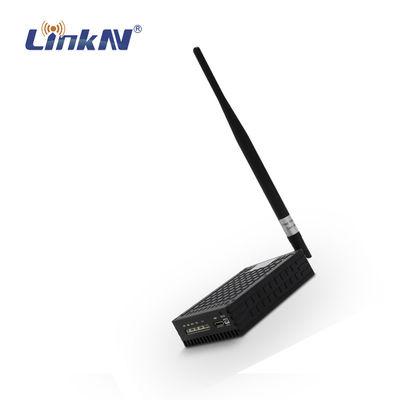 LKAV1618 1W ระยะยาว EOD หุ่นยนต์ ระบบวีดีโอไร้สาย FHD CVBS NTSC PAL COFDM AES256 การเข้ารหัส ความช้าต่ํา