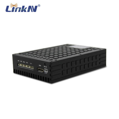 LKAV1618 1W ระยะยาว EOD หุ่นยนต์ ระบบวีดีโอไร้สาย FHD CVBS NTSC PAL COFDM AES256 การเข้ารหัส ความช้าต่ํา