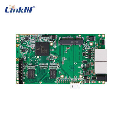 ตำรวจทหารยุทธวิธี IP MESH Radio Module 5GHz 1W Power AES Encryption 7V-48V DC