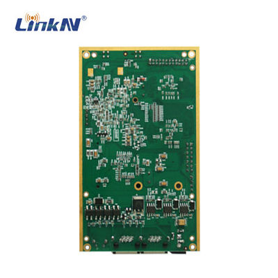 Economy ตำรวจทหาร IP MESH วิทยุ OEM โมดูล 2.4GHz สูงสุด 10 Hops 50 โหนด 7V-48V DC รองรับ POE