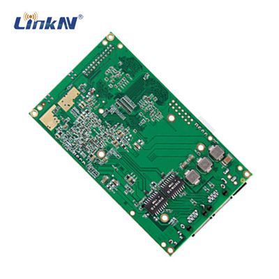 เศรษฐกิจ ทหาร ยุทธวิธี IP MESH วิทยุ โมดูล OEM 5GHz 1W MIMO AES การเข้ารหัสขนาดเล็กน้ำหนักเบา