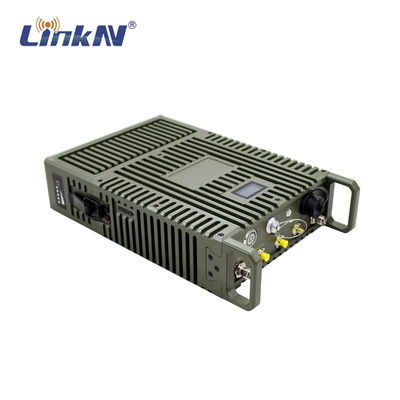 LKAV3702 40dBm 30-40km IP67 เครื่องวิทยุ MESH ทาคติก อัตราการส่งข้อมูลสูง อัตราการรหัส AES