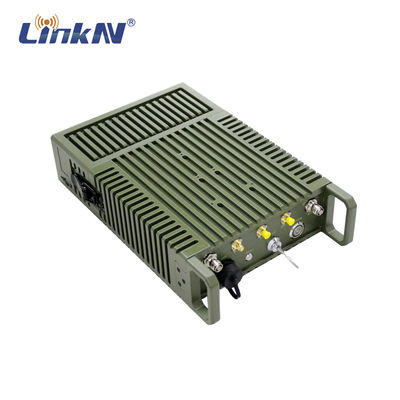 LKAV3702 4G/5G รู๊กเกอร์ COFDM IP MeSH สถานีฐาน 40dBm IP66/67 AES256 แบตเตอรี่การเข้ารหัส