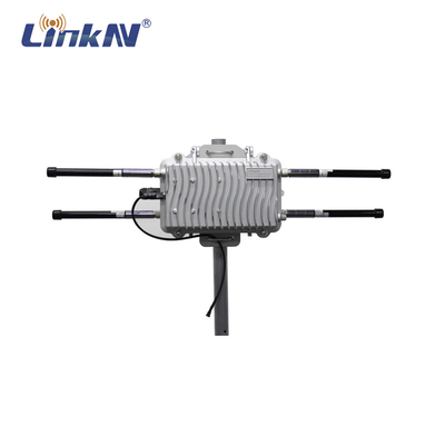 MANET3720 5km 1.4GHz 5.8GHz เครื่องรับสัญญาณวิดีโอดิจิตอล 4T4R RF Channel