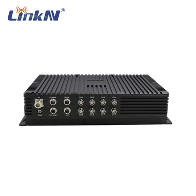 2km Video Transmitter for Unmanned Excavator & UGV COFDM Low Delay 8CH 1080p FHD
